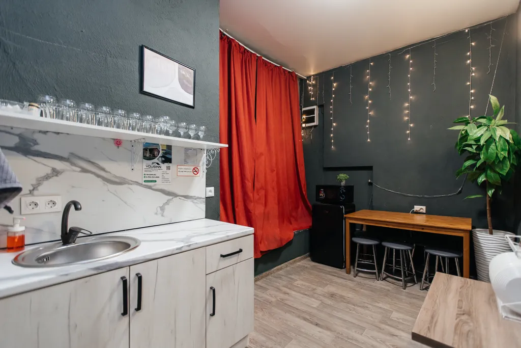 Квартира в стиле лофт для вечеринок