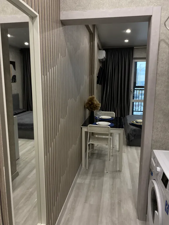 Уютная студия с балконом