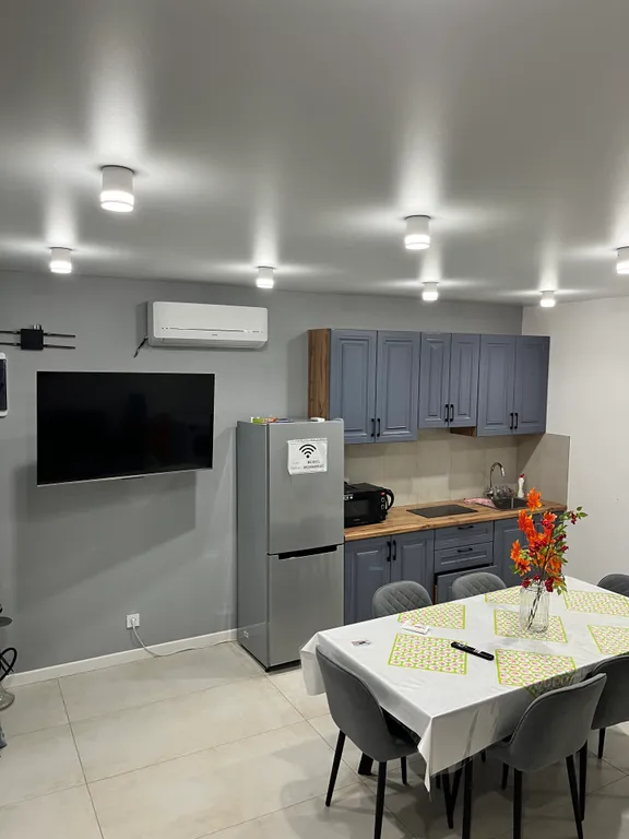 Домики на берегу Каспийского моря