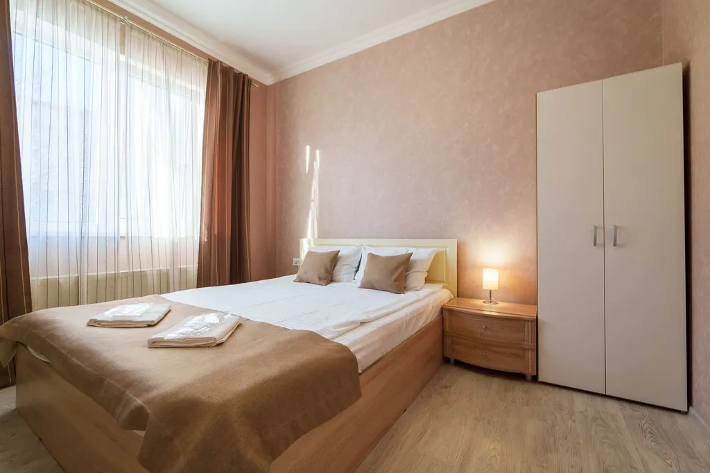 Квартира Квартира Двухместный номер стандарт с большой кроватью — Геленджик