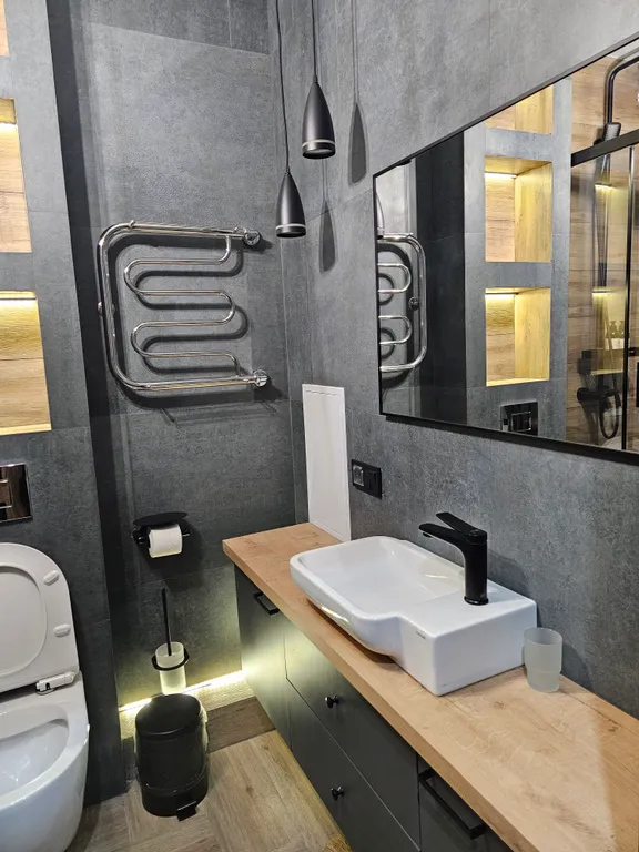 Квартира Стильная квартира в стиле Лофт с видом на горы — Сириус