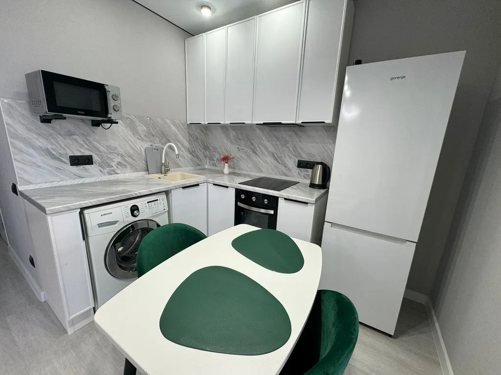 Уютная новая 1к квартира для 4 гостей