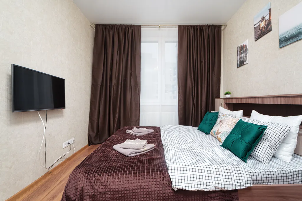 Студия  на 4-х у аэропорта Внуково,метро Пыхтино