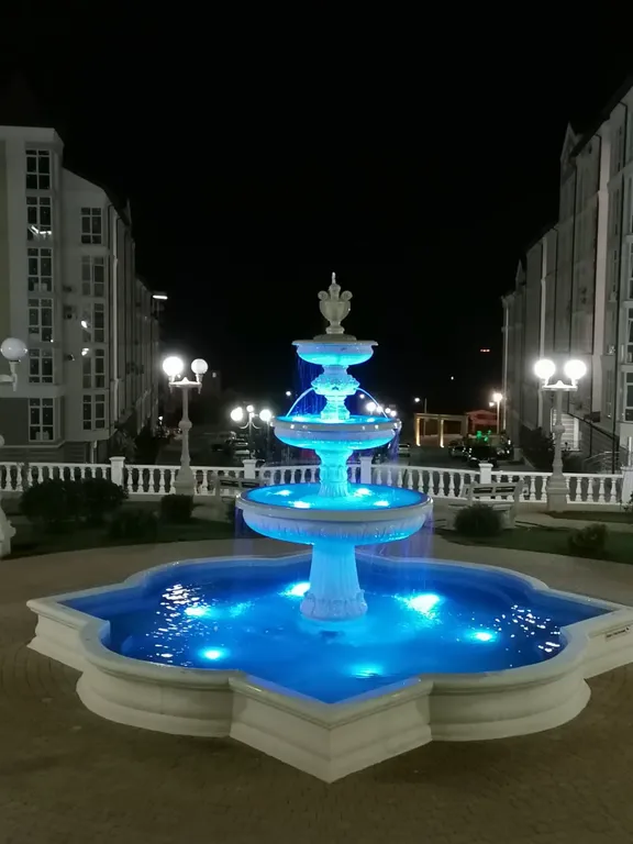 Уютная студия в ЖК с фонтаном