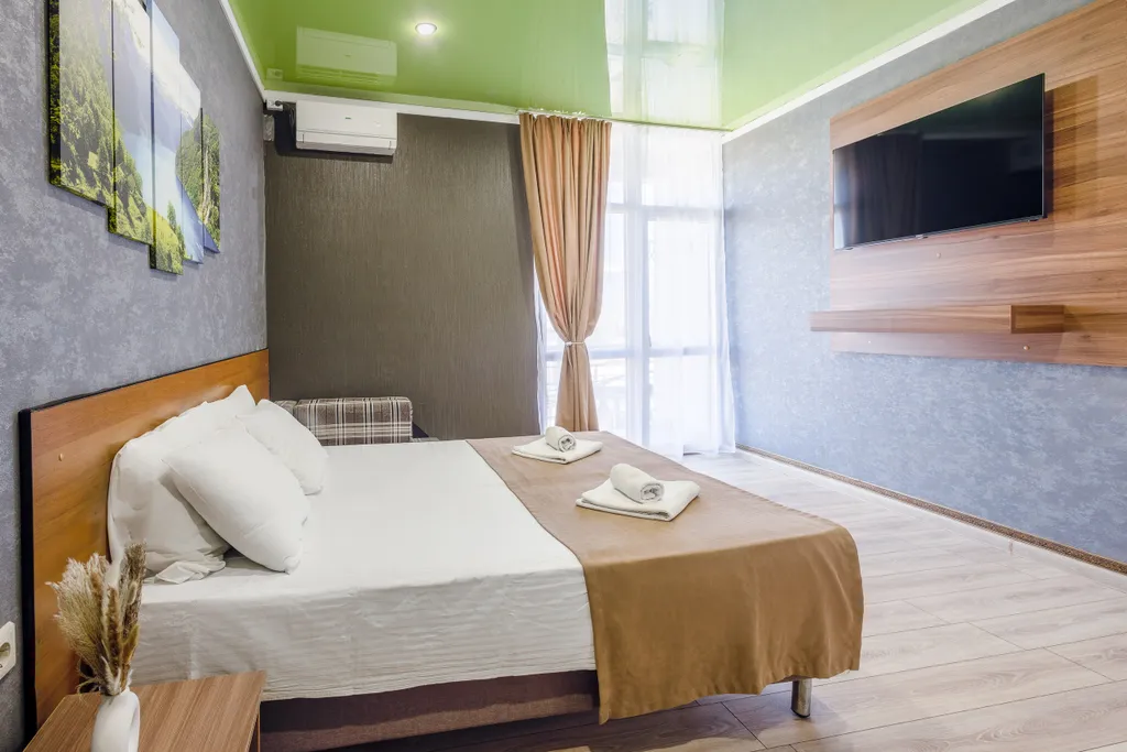 Комфортный номер с балконом для двоих