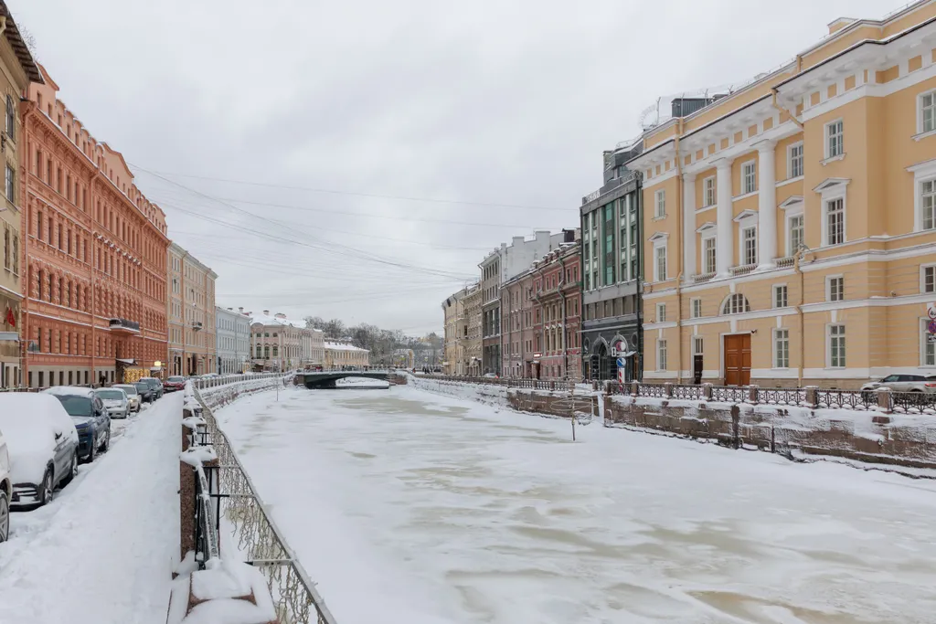 Квартира Уютная квартира у реки Мойки с 2 спальнями — Санкт-Петербург