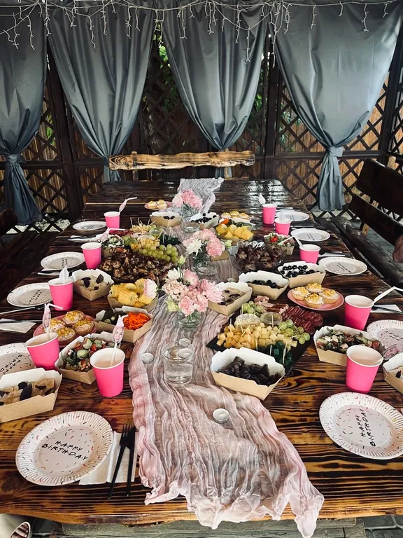 Дом отдыха с теплым бассейном и баней