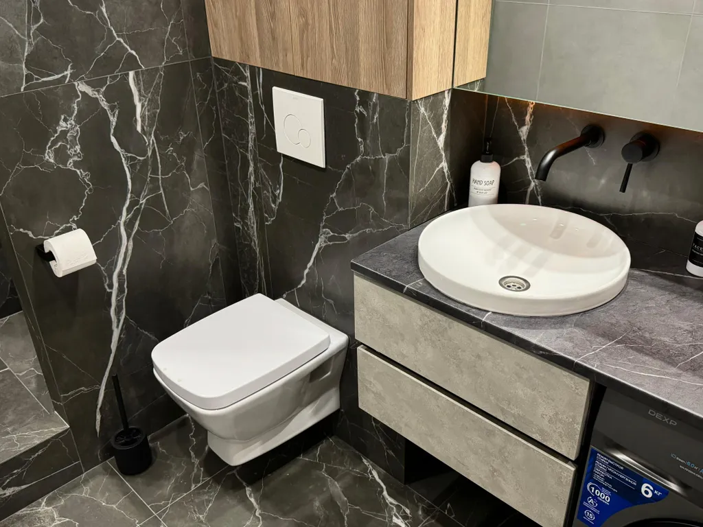 Абсолютно новая однокомнатная квартира с видом на город