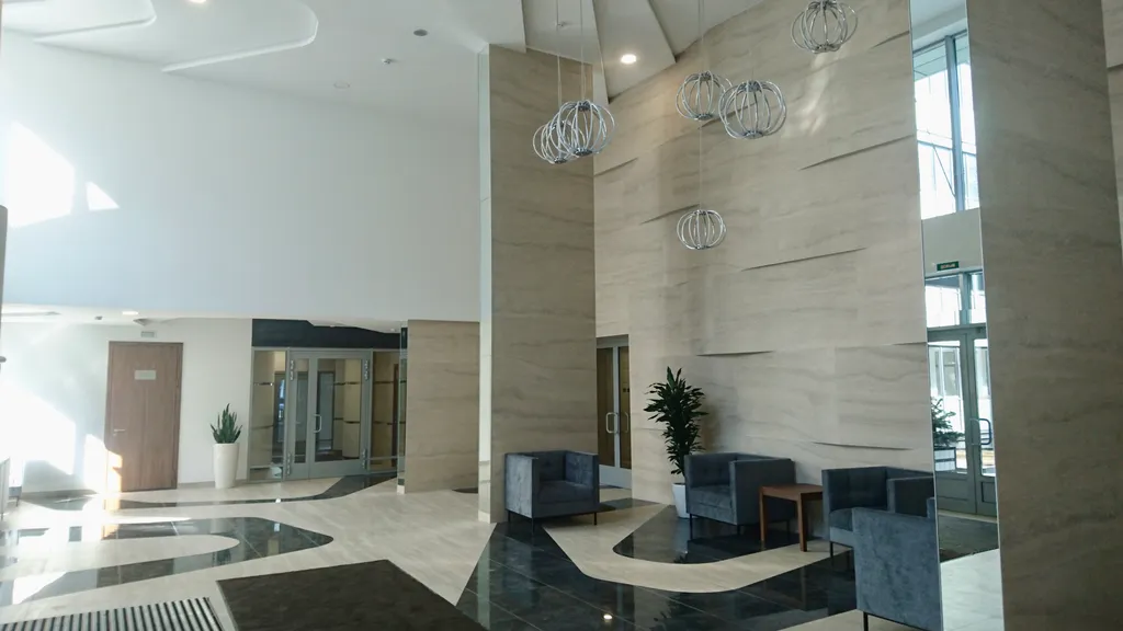 У залива среди сосен