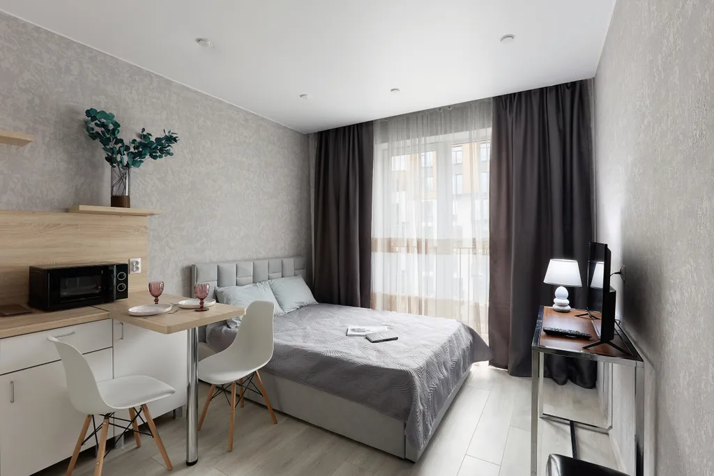 Квартира Комфортная, светлая студия на сутки в современном ЖК — аренда посуточно в Курган