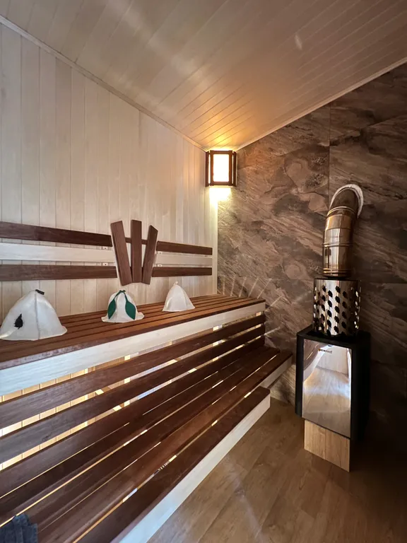 Втерем-ок: атмосферный дом с видом на лес, чан, баня на дровах, очаг