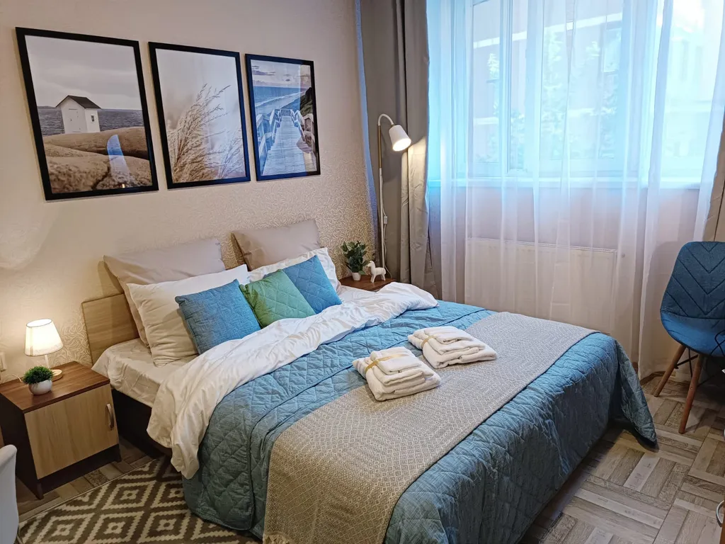 Уютная квартира студия Теплое море