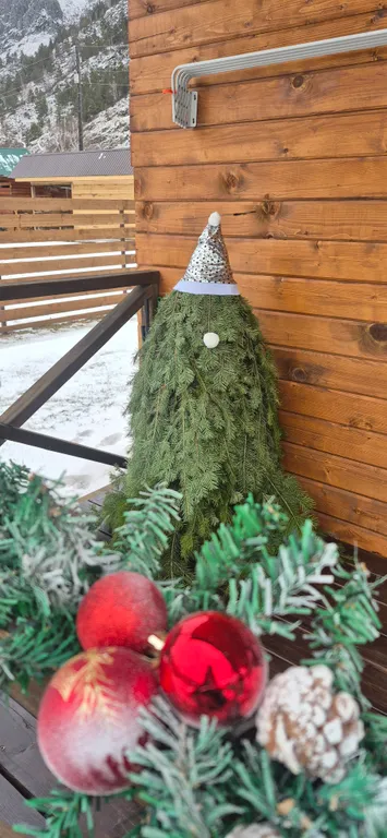 Домик с видом на горы