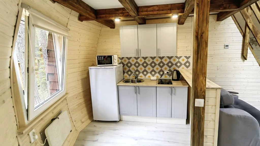 Коттедж Купольный дом в заповедном лесу — Архыз