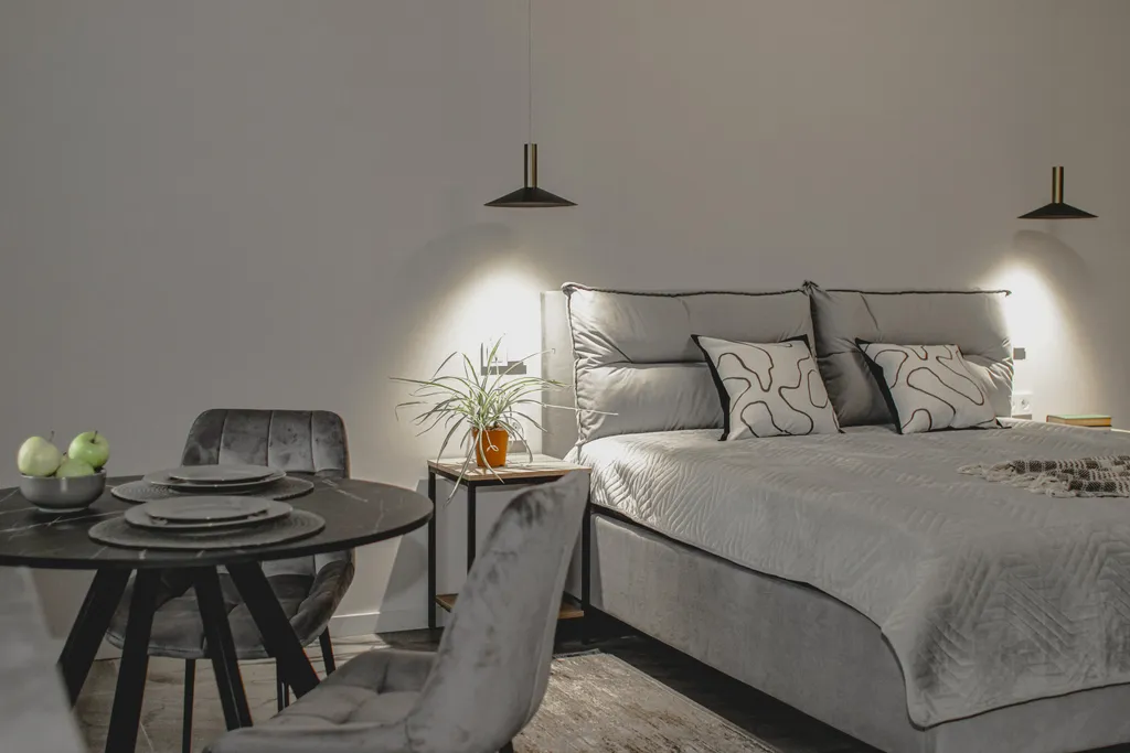 Уютная квартира-студия с дизайнерским ремонтом