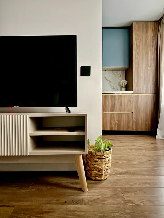 Двухкомнатная сканди квартира