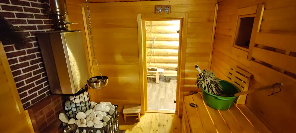 Дом, баня на дровах, банный чан, Нижний Новгород