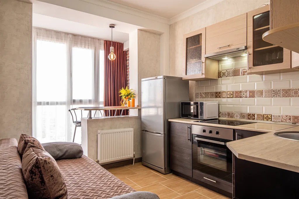 Апартаменты с видом на город