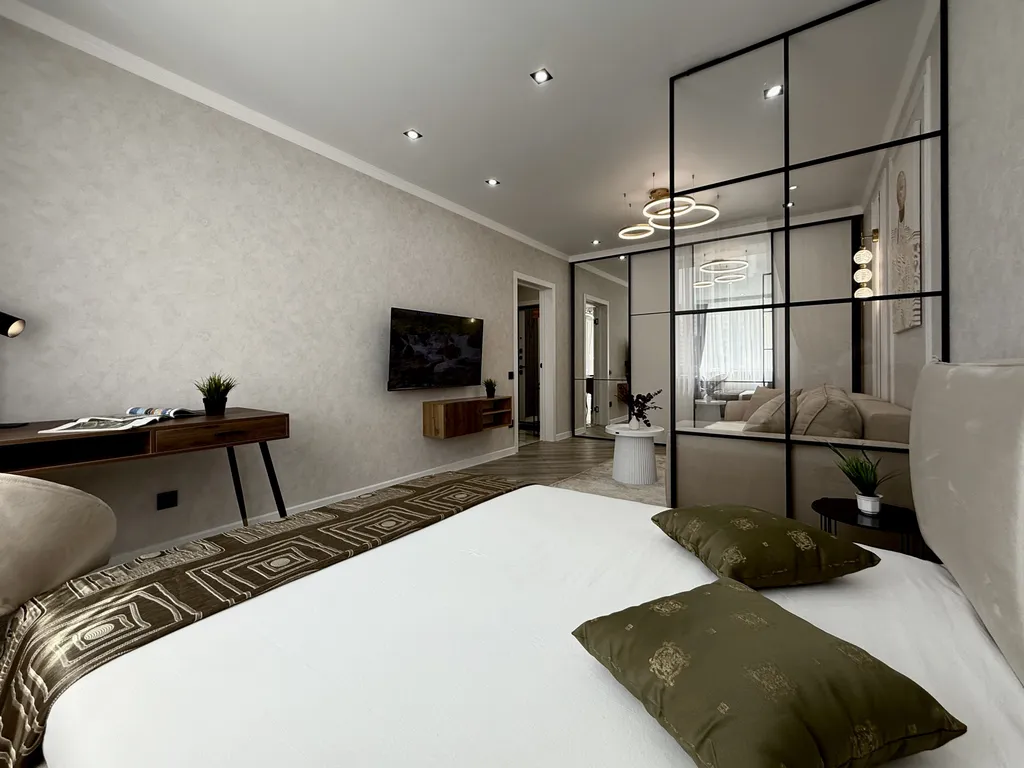 1-комнатная квартира (рядом Город Еды, Фермер Базар, ТЦ Окей ОДКБ)