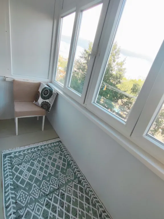 Однокомнатная квартира на 3 спальных места, с балконом