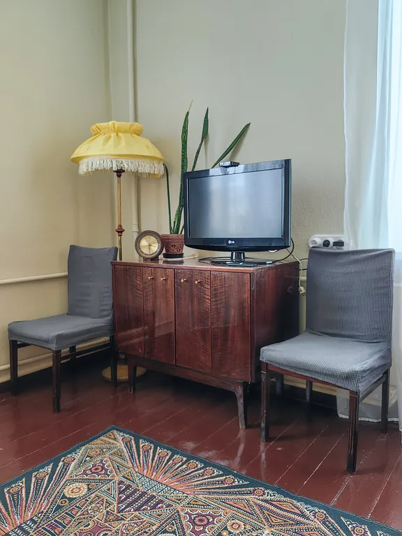 Уникальная двухкомнатная квартира в стиле ретро