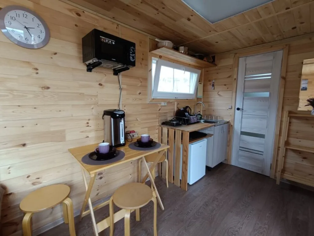 Домик с панорамным видом