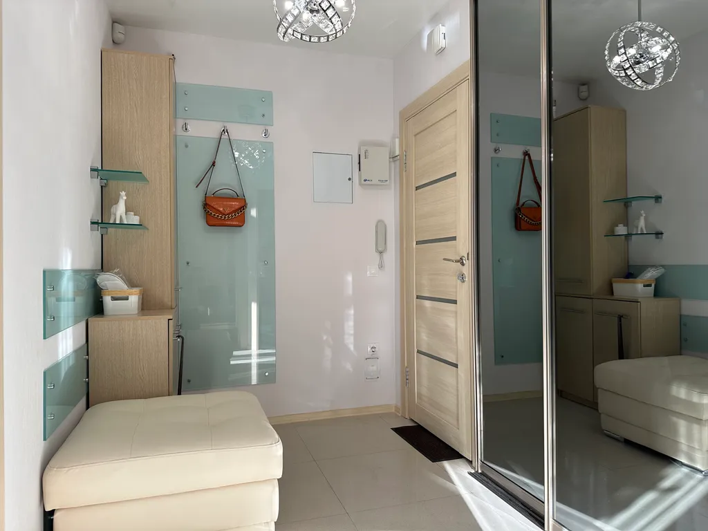 Панорамные апартаменты в центре города c видом на отель Мarriott