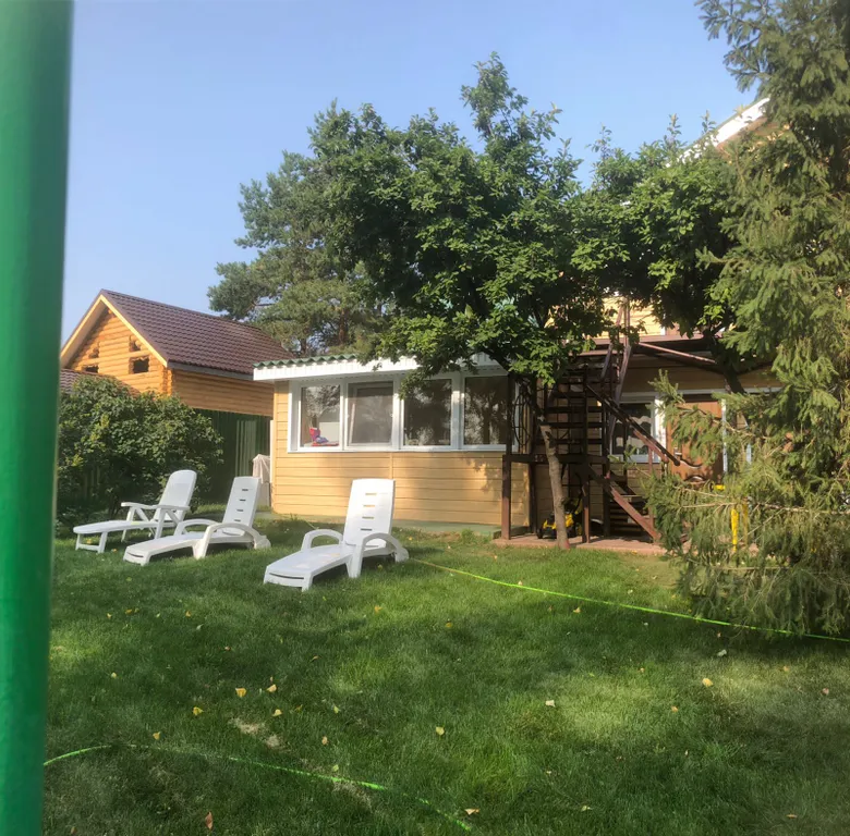 База отдыха на острове Проран в черте города Самара