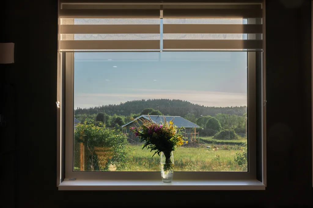 Уютный новый дом в тихом местечке