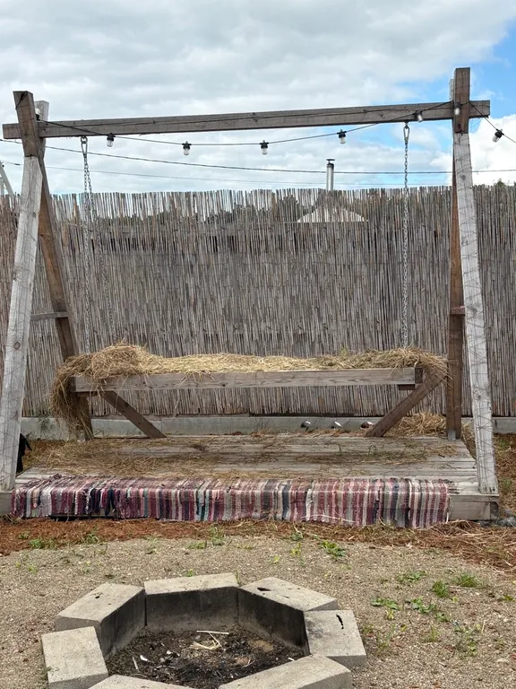 Коттедж Дом в виде юрты с травяной баней — Каблуково