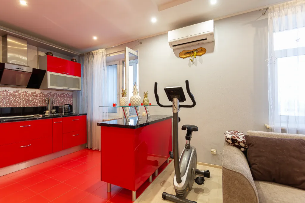 Просторная квартира в центре с видом на залив и замок