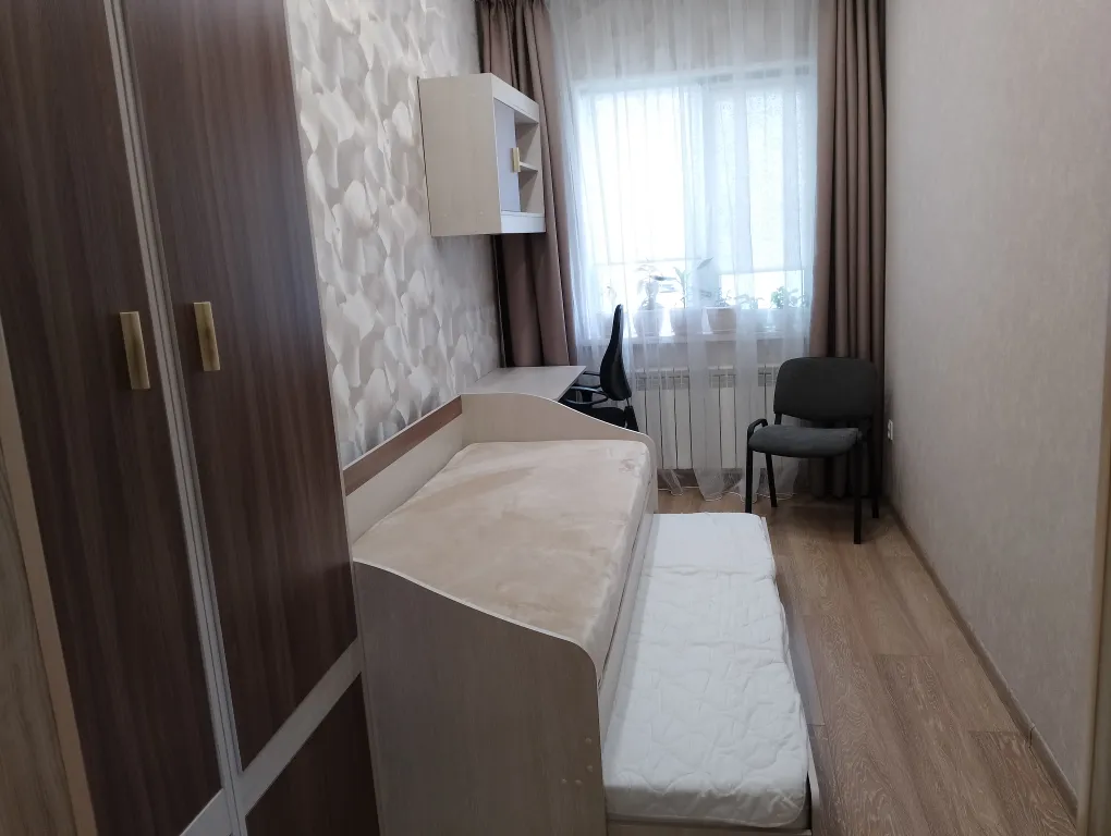 Уютная квартира с современным ремонтом в спальном районе