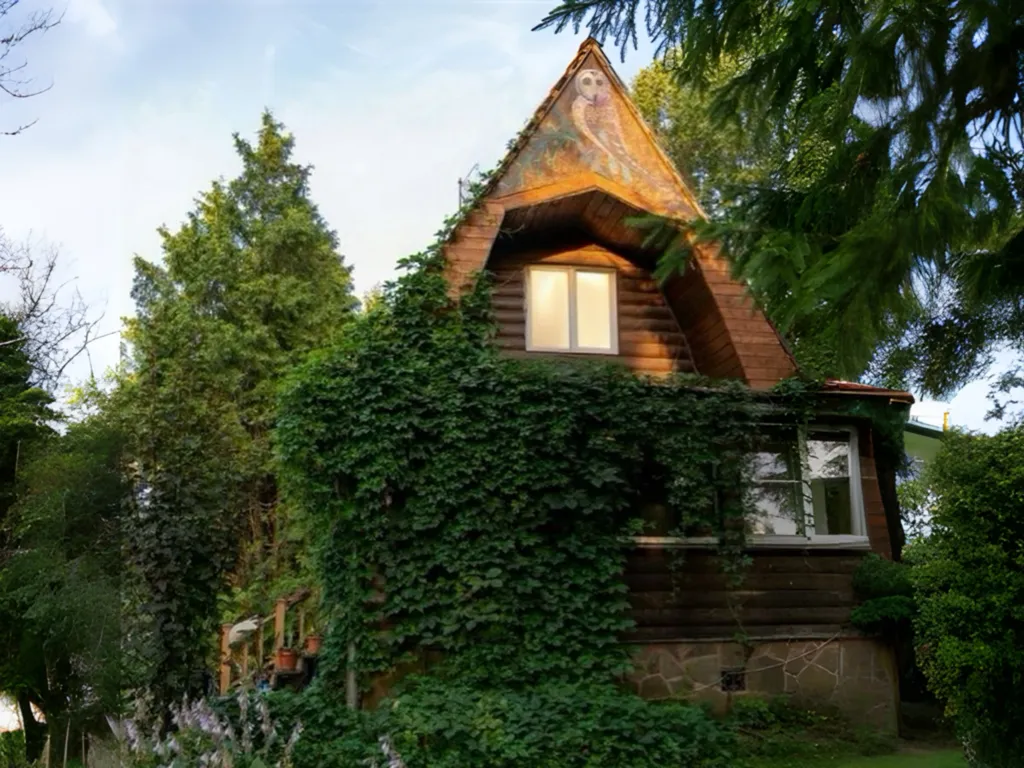 Коттедж Дом в окружении леса с камином, баня с купелью, зона барбекю — Троице-Лобаново