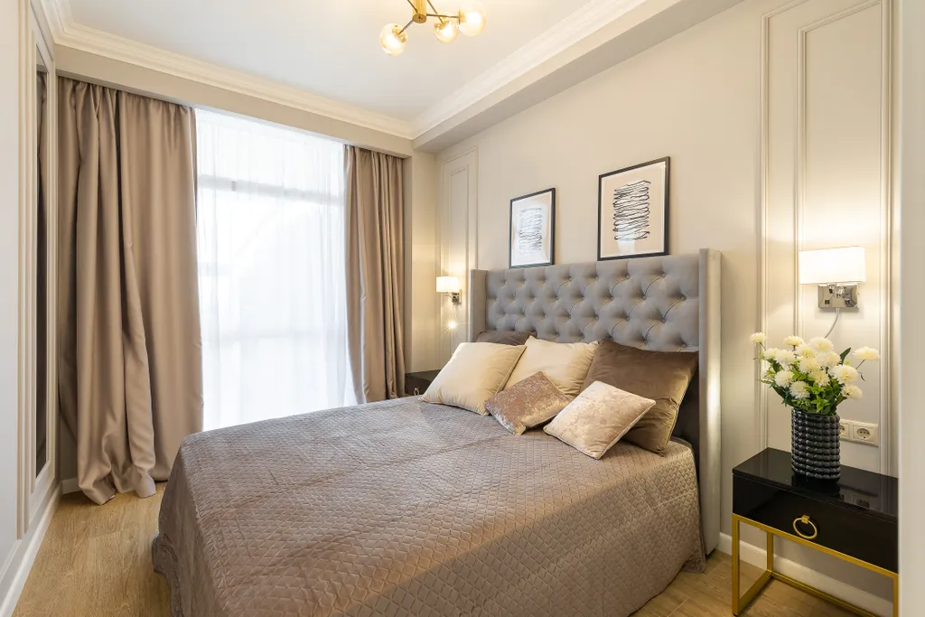 Апартамент с большой террасой и бассейнами на территории