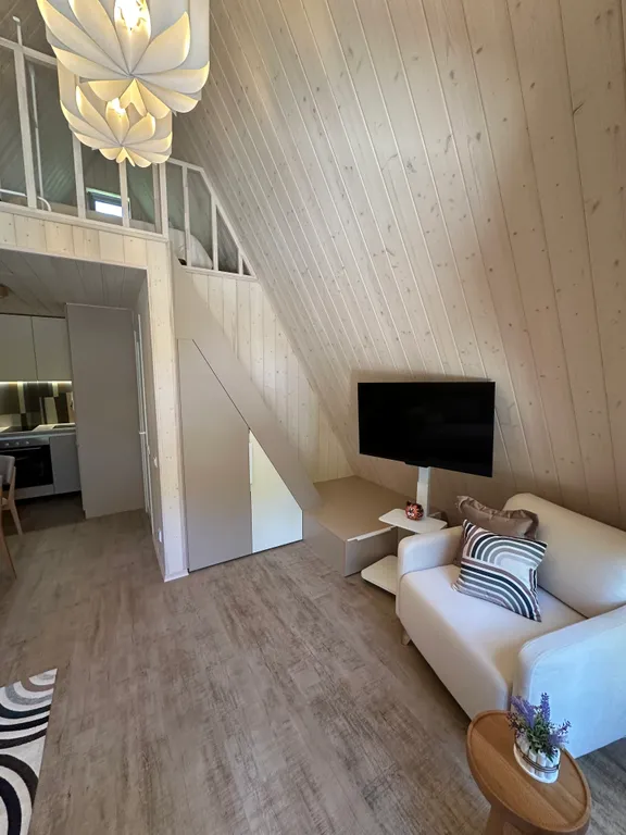 Коттедж Дом в стиле A-frame — Пластунка