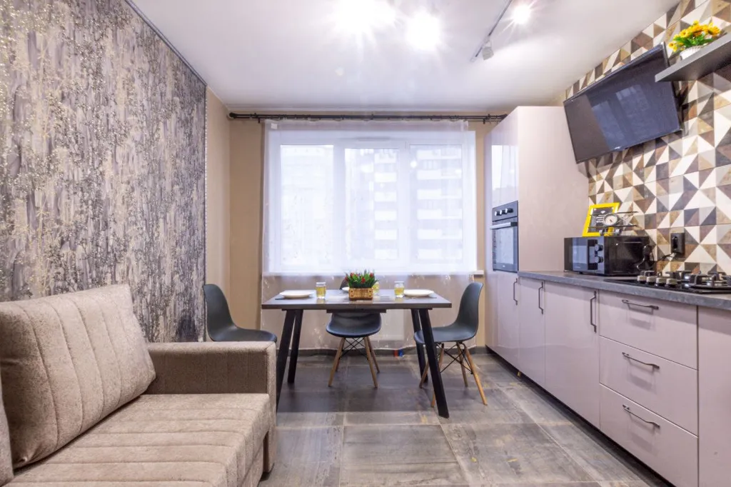 Стильная 3-комнатная квартира для большой семьи