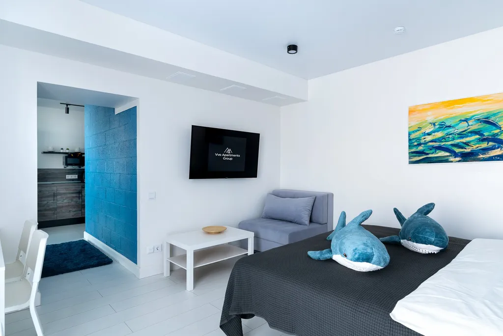 Апартаменты в первой линии с выходом к пляжу