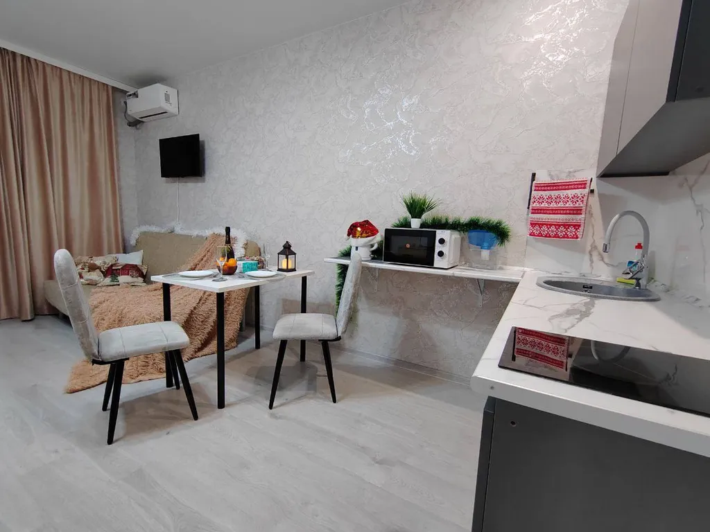 Новая студия в ЖК Самолет