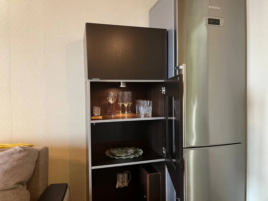 Студия с видом на бухту и горы