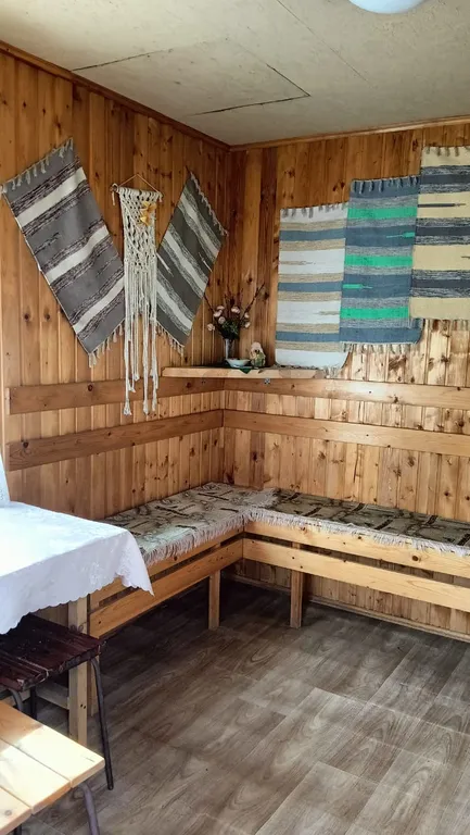 Уютный домик с русской баней и чаном