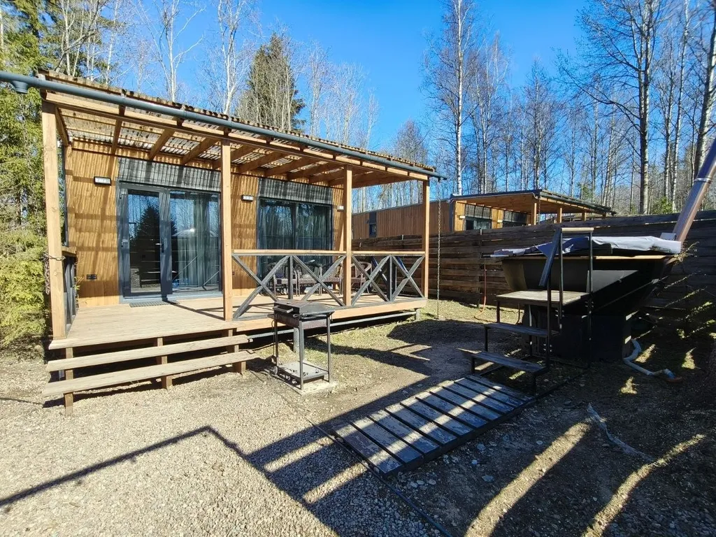 Дом 70m2 — чан, кухня, система умный дом