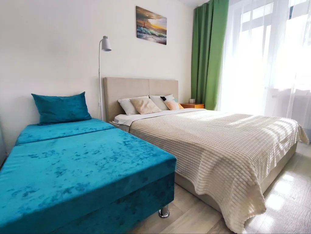 Уютнaя cветлaя квартира в центре с пoтpясающим видом