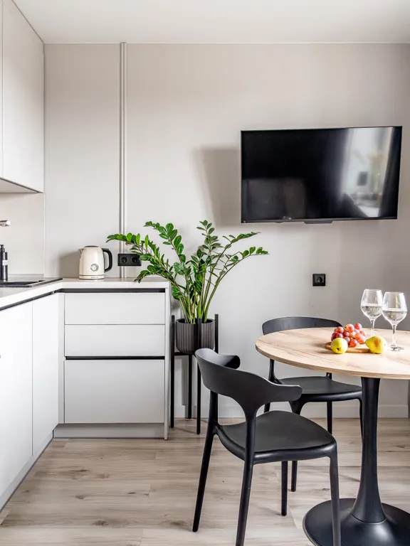 Евродвушка для 5 гостей у метро Парнас || Сатин Хоум апарт