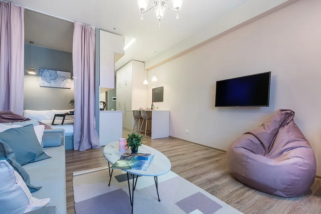 Квартира Квартира Апартамент Делюкс Sky INN Rose 7 минут м. Немчиновка — Новоивановское