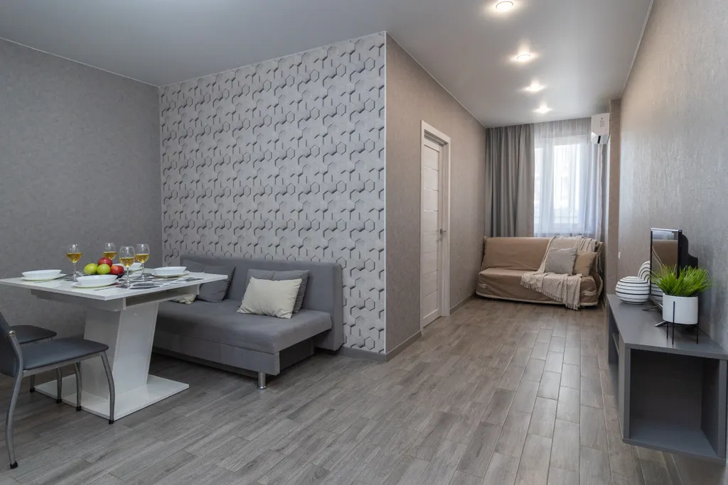 Квартира Квартира Евродвушка в современном районе — Краснодар