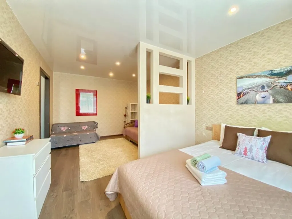 Квартира Уютная 1к-квартира Апарт-Комфорт в Центре города, бассейн и кафе рядом — Ярославль