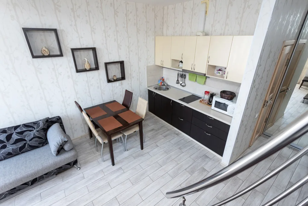 Просторная 2-х уровневая квартира с панорамным видом