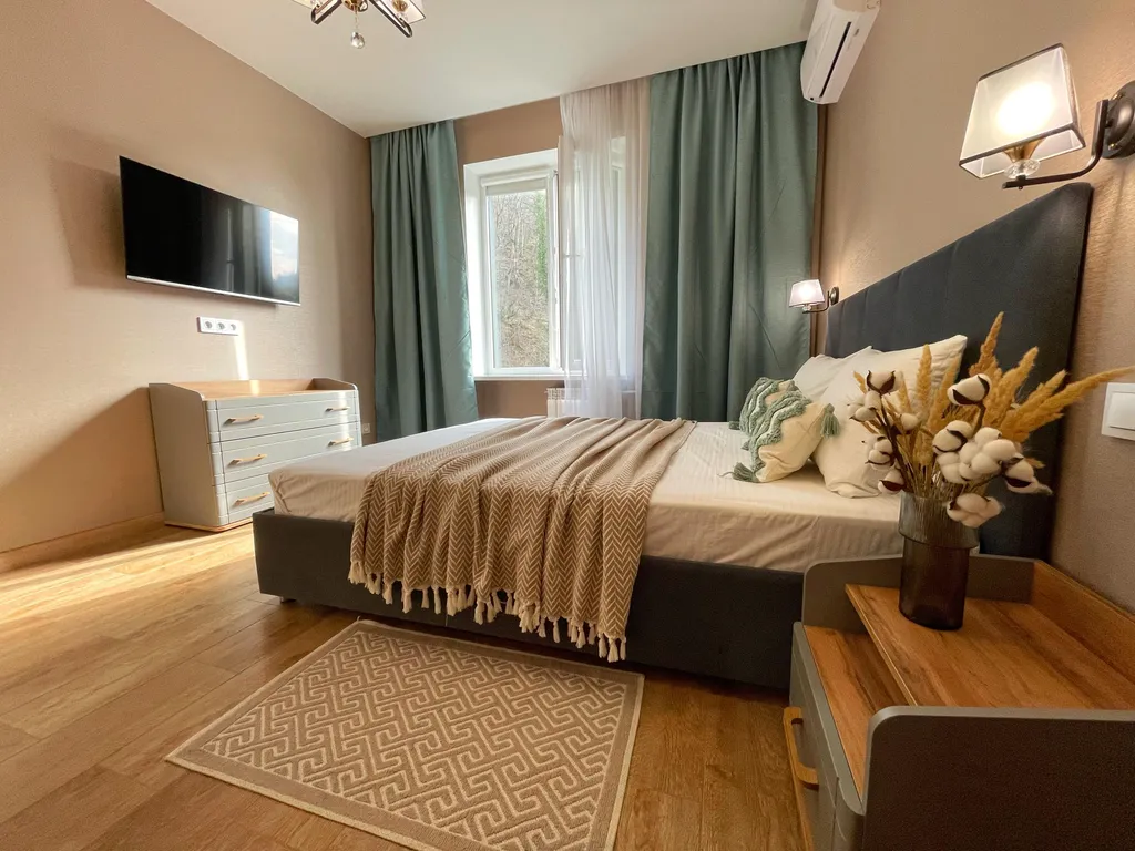 Апартаменты в Ботаническом саду 7 минут до пляжа