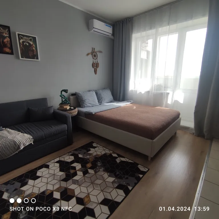 Квартира У нас уютно и точка, студия в жк пригород лесное — Мисайлово