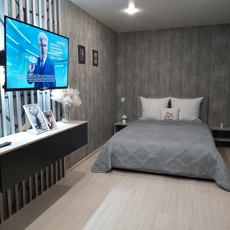 Комфортная студия в Арбековской заставе на 10 этаже.